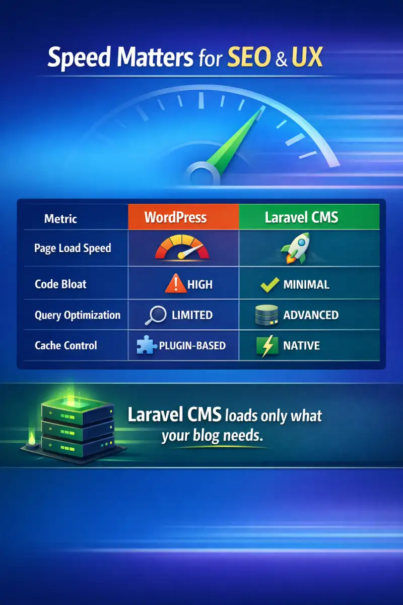 Custom Laravel-Based Blog CMS vs WordPress: Which One Should You Choose?